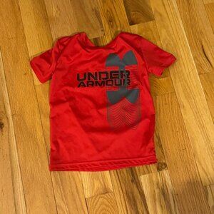 (4) Under Armour Tee Shirts, Size 5